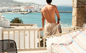 Yaλος Hotel Mykonos Town private rooms Sea&Sunset view